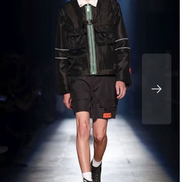 Runway S/S 2020: Heron Preston Utility Zip-Up Jacket - Picture 1 of 8